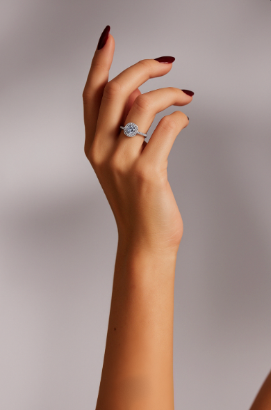 Irene Ring 1 CT Diamond Moissanite